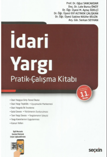 İdari Yargı Pratik Çalışma Kitabı | Kolektif | Seçkin Yayıncılık