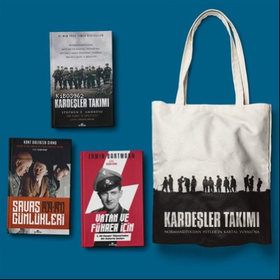 İkinci Dünya Savaşı Seti-3 Kitap Takım-Bez Çanta Hediyeli | Stephen E.