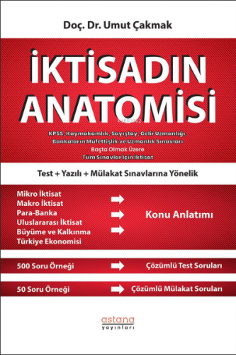 İktisadın Anatomisi | Umut Çakmak | Astana Yayınları