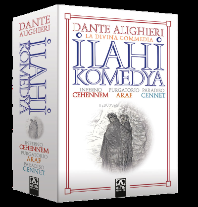 İlahi Komedya 3'lü Set - Özel Kutulu | Dante Alighieri | Altın Kitapla