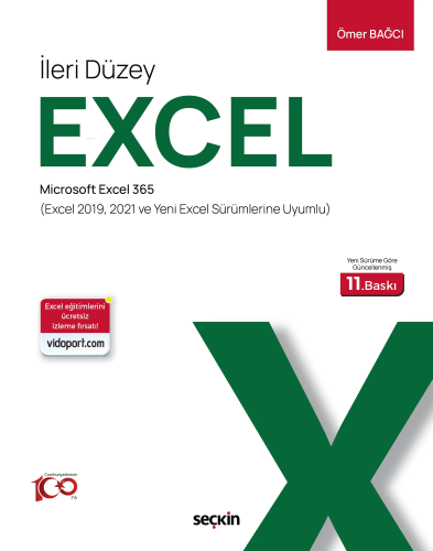 İleri Düzey Excel;Microsoft Excel 365 – Excel Kullanımı– Veri Analizi 