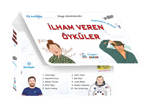 İlham Veren Öyküler – Kutulu 10 Kitap | Rüya Gündüzhev | Üçgen Yayıncı