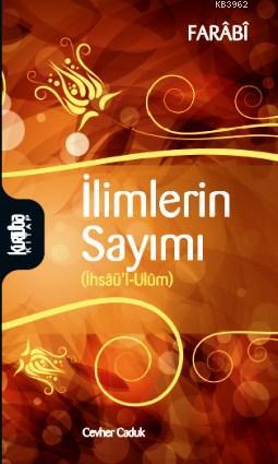 İlimlerin Sayımı; İhsau'l Ulüm | Fârâbî | Kurtuba Kitap