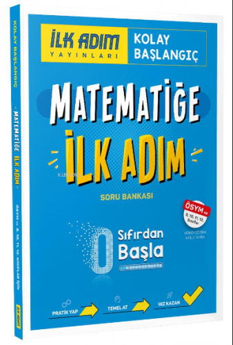 İlk Adım Yayınları - Matematiğe İlk Adım | Kolektif | İlk Adım Yayınla