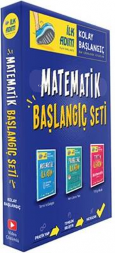 İlk Adım Yayınları Matematik Başlangıç Seti | Kolektif | İlk Adım Yayı