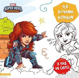 İlk Boyama Kitabım Black Widow - Marvel Super Hero Adventures | Gökçe 