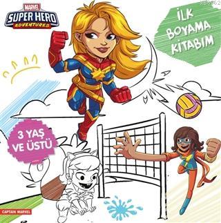 İlk Boyama Kitabım Captain Marvel - Marvel Super Hero Adventures | Gök