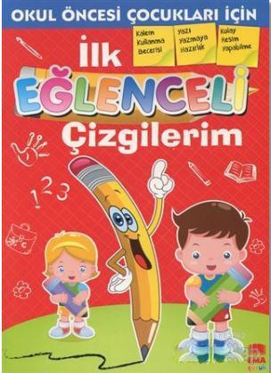 İlk Eğlenceli Çizgilerim; Okul Öncesi Çoçuklar İçin | Tuba Öztürk Özdi