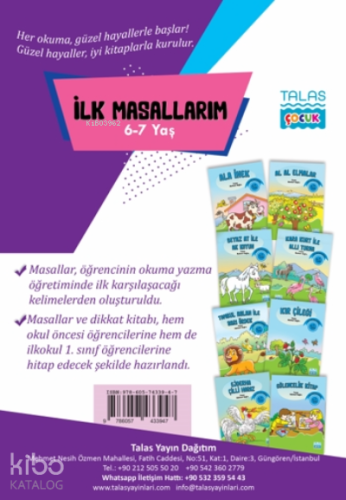 İlk Masallarım | Mehmet Buğra | Talas Yayınları