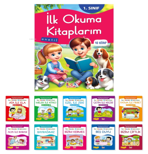 İlk Okuma Kitaplarım(10 Kitap) | Abdurrahman Koç | Bcrk Çocuk Yayınlar