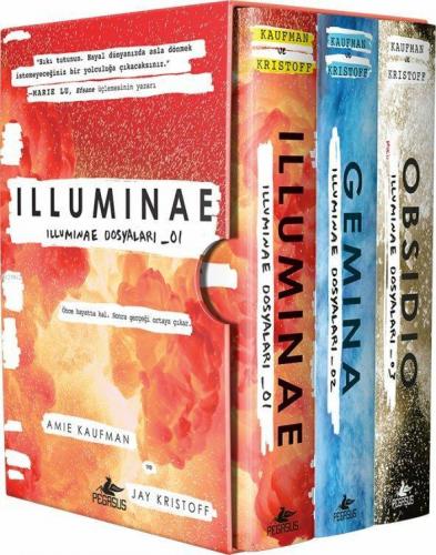 İlluminae Dosyaları Serisi - Kutulu Set (3 Kitap) | Amie Kaufman | Peg