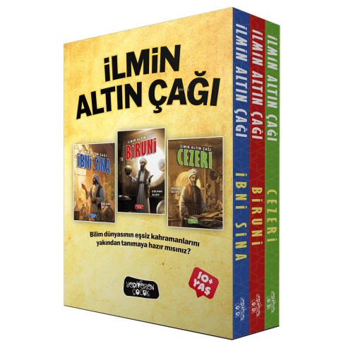 İlmin Altın Çağı 3 Kitap Set | Gülhan Alışık | Yediveren Çocuk Yayınla