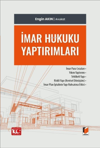 İmar Hukuku Yaptırımları | Engin Akın | Adalet Yayınevi