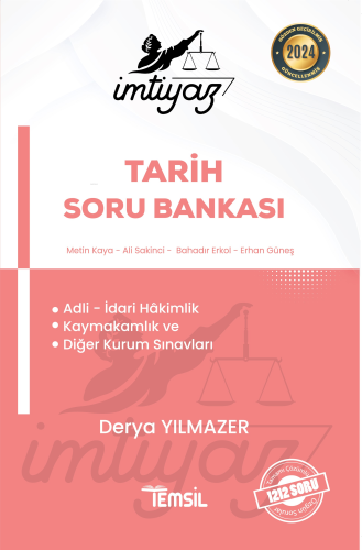 İmtiyaz Adli İdari Hakimlik Soru Bankası | Derya Yılmazer | Temsil Kit