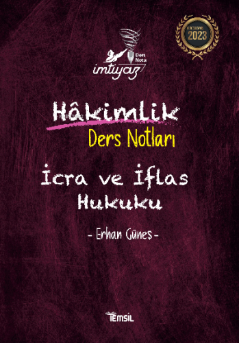 İmtiyaz İcra Ve İflas Hukuku | Erhan Güneş | Temsil Kitap