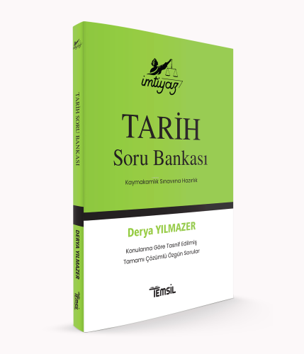 İmtiyaz Tarih Soru Bankası - Kaymakamlık Sınavına Özel | Derya Yılmaze