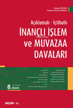 İnançlı İşlem ve Muvazaa Davaları | Eraslan Özkaya | Seçkin Yayıncılık