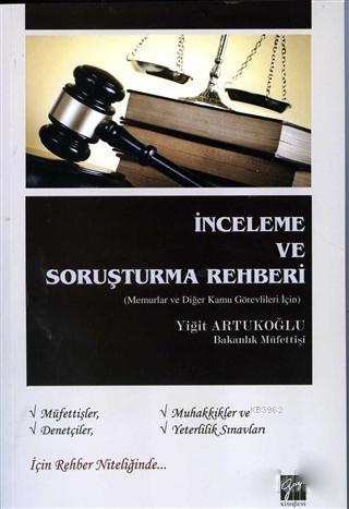 İnceleme ve Soruşturma Rehberi; Memurlar ve Diğer Kamu Görevlileri İçi