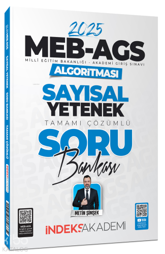 İndeks Akademi 2025 MEB-AGS Algoritması Sayısal Yetenek Soru Bankası Ç