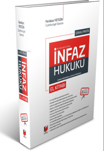 İnfaz Hukuku | Feridun Yetgin | Adalet Yayınevi