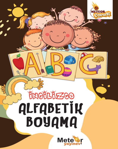 İngilizce Alfabetik Boyama Kitabı | Kolektif | Meteor Yayınevi