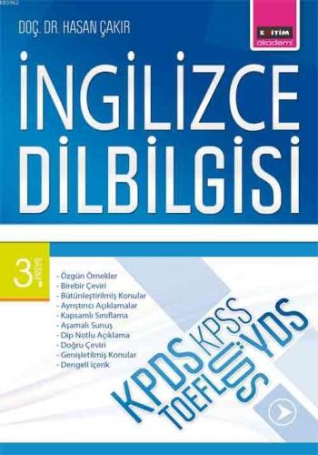 İngilizce Dilbilgisi | Hasan Çakır | Eğitim Yayınevi