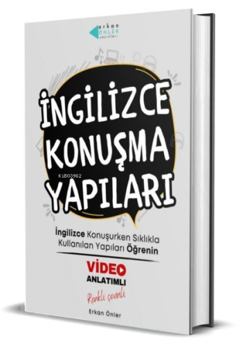 İngilizce Konuşma Yapıları - Video Anlatımlı | Erkan Önler | Yazarın K