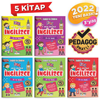 İngilizce Poşetli 5 Kitap | Kolektif | Gong Çocuk Yayınları