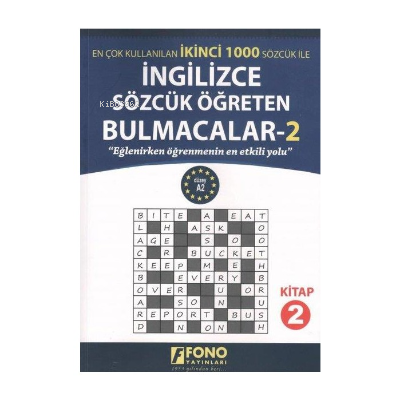 İngilizce Sözcük Öğreten Bulmacalar 2 (En çok kullanılan ilk 2000 sözc