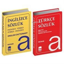 İngilizce-Türkçe Sözlük ve Türkçe Sözlük (2 Kitap Set Biala Kapak) | K