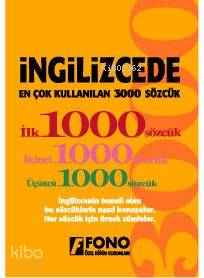 İngilizcede En Çok Kullanılan 3000 Sözcük | Kolektif | Fono Yayınları