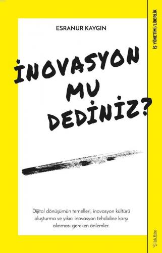 İnovasyon mu Dediniz? | Esranur Kaygın | Sola Unitas Academy