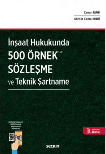 İnşaat Hukuku Alanında 555 Adet Örnek Sözleşme ve Teknik Şartname | Ca