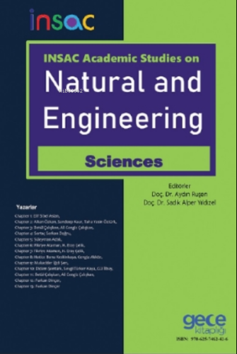 INSAC Academic Studies On Natural and Engineering Sciences | Aydın Ruş