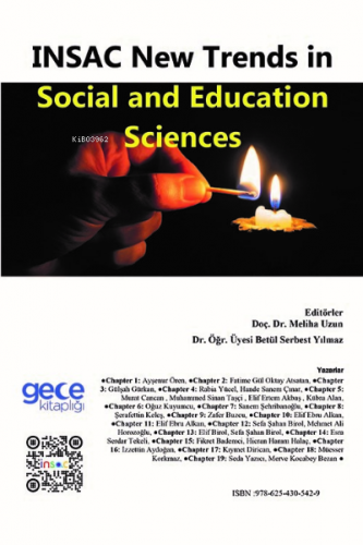 Insac New Trends in Social and Education Sciences | Betül Serbest Yılm