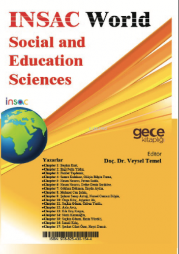 INSAC World Social and Education Sciences | Veysel Temel | Gece Kitapl