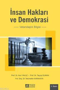 İnsan Hakları ve Demokrasi Vatandaşlık Bilgisi | Tayyip Duman | Pegem 