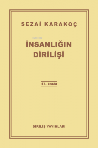 İnsanlığın Dirilişi | Sezai Karakoç | Diriliş Yayınları