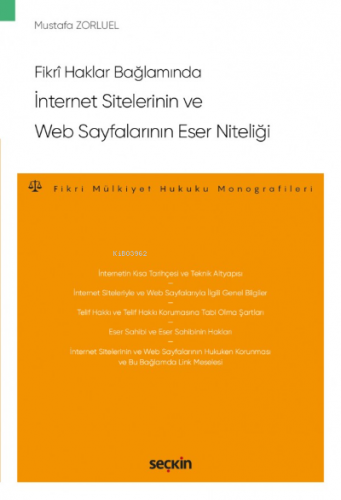 İnternet Sitelerinin ve Web Sayfalarının Eser Niteliği | Mustafa Zorlu