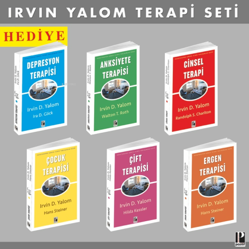 Irvin Yalom 6’lı Terapi Seti (Hediyeli) | Irwin D. Yalom | Pozitif Yay