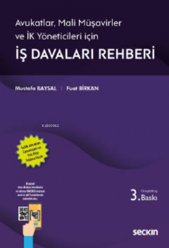 İş Davaları Rehberi | Mustafa Baysal | Seçkin Yayıncılık