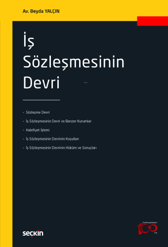 İş Sözleşmesinin Devri | Beyda Yalçın | Seçkin Yayıncılık