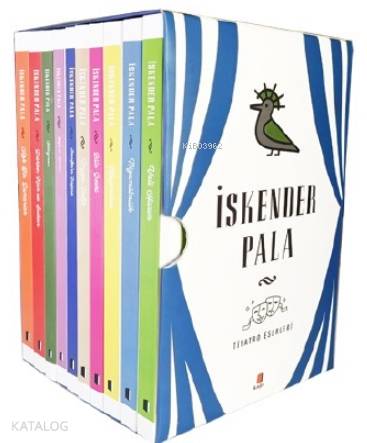 İskender Pala Tiyatro Eserleri Kutulu Set (10 Kitap Takım) | İskender 