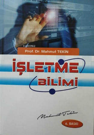 İşletme Bilimi | Mahmut Tekin | Eğitim Yayınevi