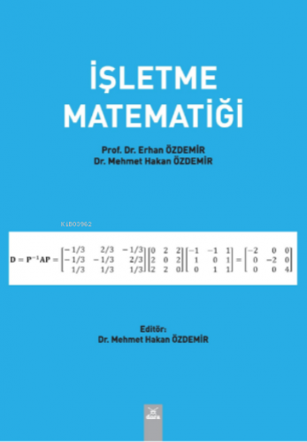 İşletme Matematiği | Erhan Özdemir | Dora Yayıncılık