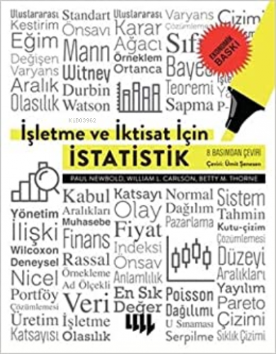 İşletme ve İktisat için İstatistik ;(Ekonomik Baskı) | Paul Newbold | 