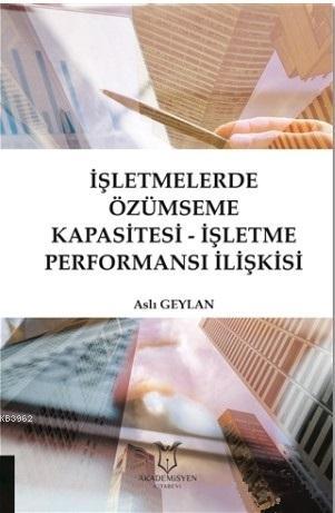 İşletmelerde Özümseme Kapasitesi - İşletme Performansı İlişkisi | Aslı