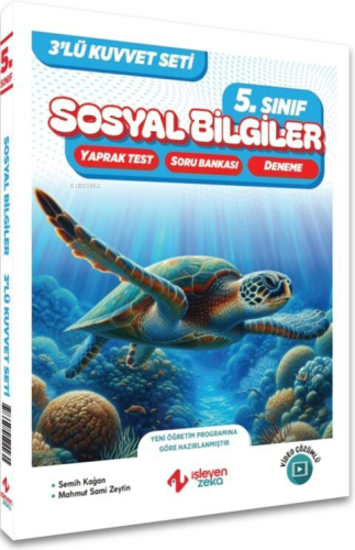 İşleyen Zeka 5. Sınıf Sosyal Bilgiler 3 lü Kuvvet Serisi Seti | Semih 