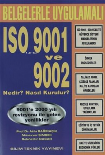 ISO 9001 ve 9002 Nedir? | Atila Bağrıaçık | Bilim Teknik Yayınevi