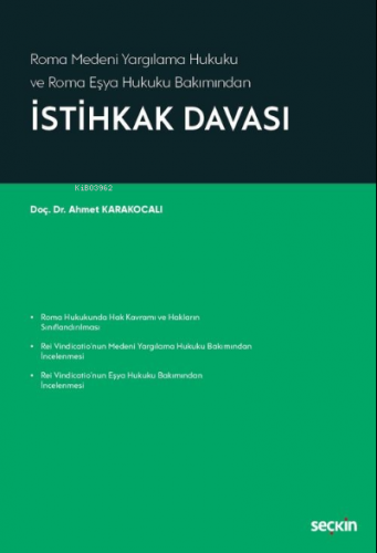 İstihkak Davası | Ahmet Karakocalı | Seçkin Yayıncılık